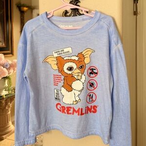 Kids' Light Blue Gremlins Shirt